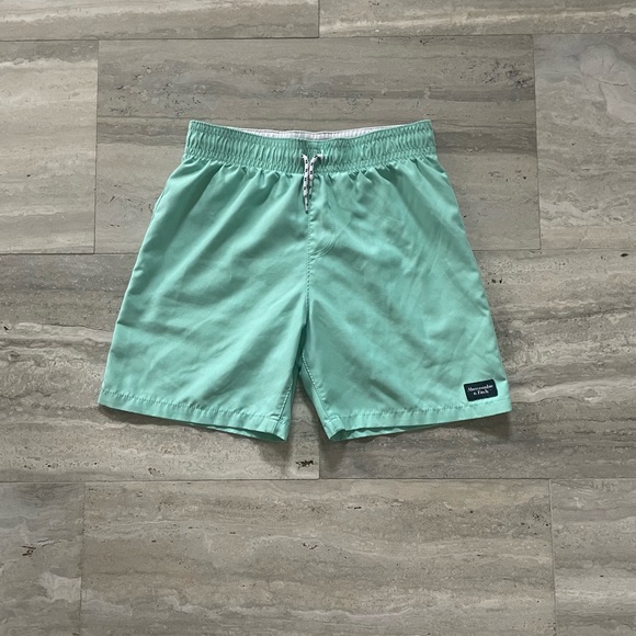 abercrombie kids boys mint green swim trunks - Picture 4 of 6